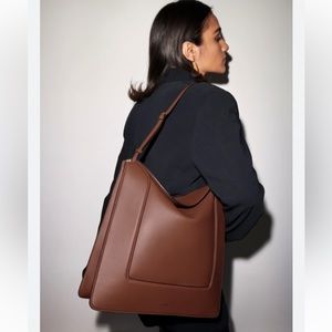 WANDLER Penelope Leather Tote Bag